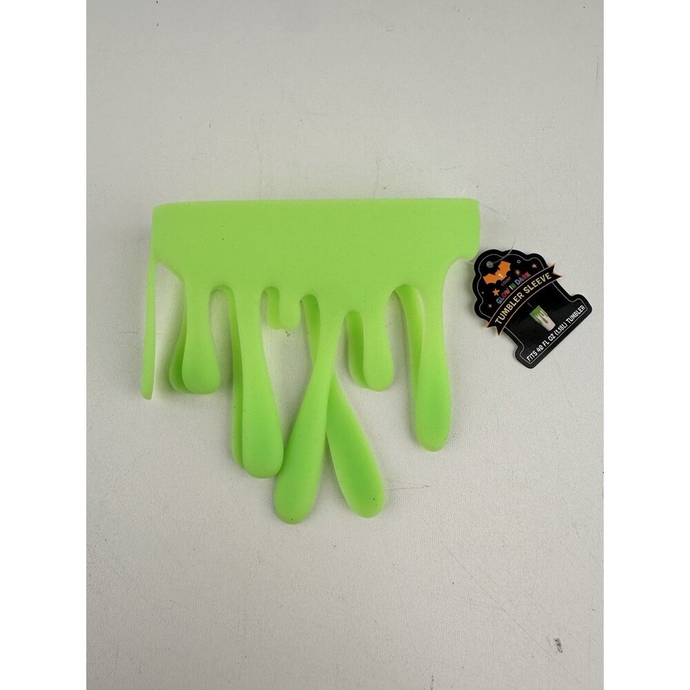 Target Bullseye Glow in the Dark Slime Tumbler Sleeve Halloween 2025